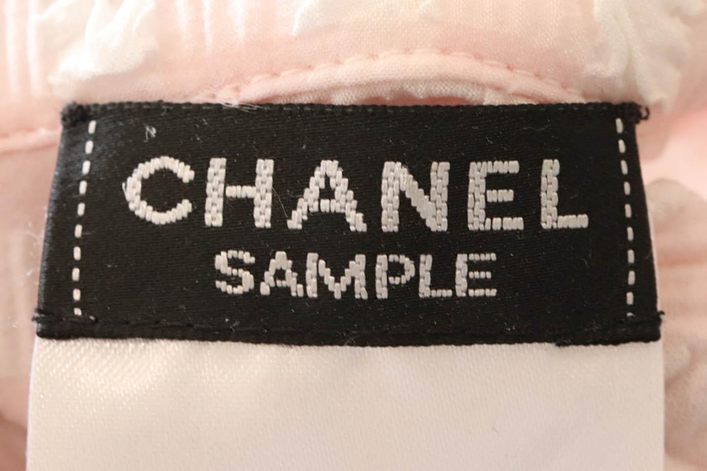 Chanel Sample Cotton Blend Tweed Mini Dress Fr 38 Uk 10 In Excellent Condition In London, GB