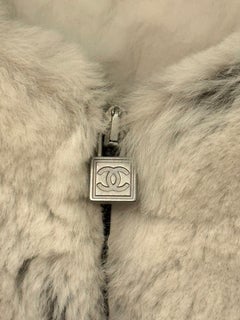 Chanel Sample runway Sportline 2005 Collection Orylag fur vest