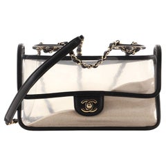 Chanel Sand By The Sea Flap Bag PVC with Lambskin Medium