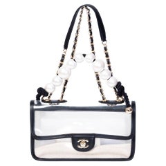 Chanel Chanel „Sand By the Sea“ Perlen-Klappentasche 2019