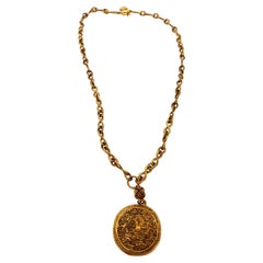 sautoir et pendentif Chanel, Paris, 1980