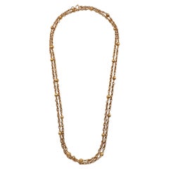 Chanel Sautoir Extra Long Collier avec GH