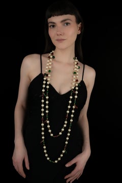 Chanel sautoir necklace by Karl Lagerfeld 1985s