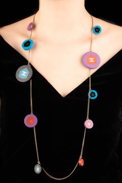Chanel sautoir necklace by Karl Lagerfeld Autumn-Winter 2007