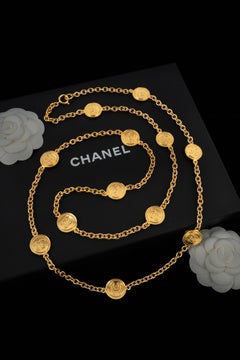 Chanel sautoir necklace by Karl Lagerfeld circa 1980