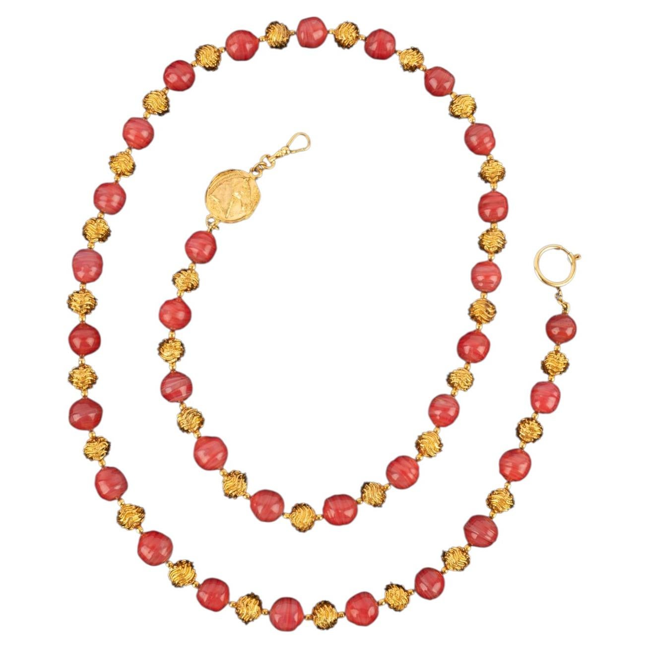 Collana Chanel sautoir di Karl Lagerfeld circa 1985