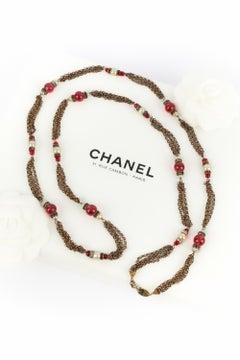 Chanel sautoir necklace