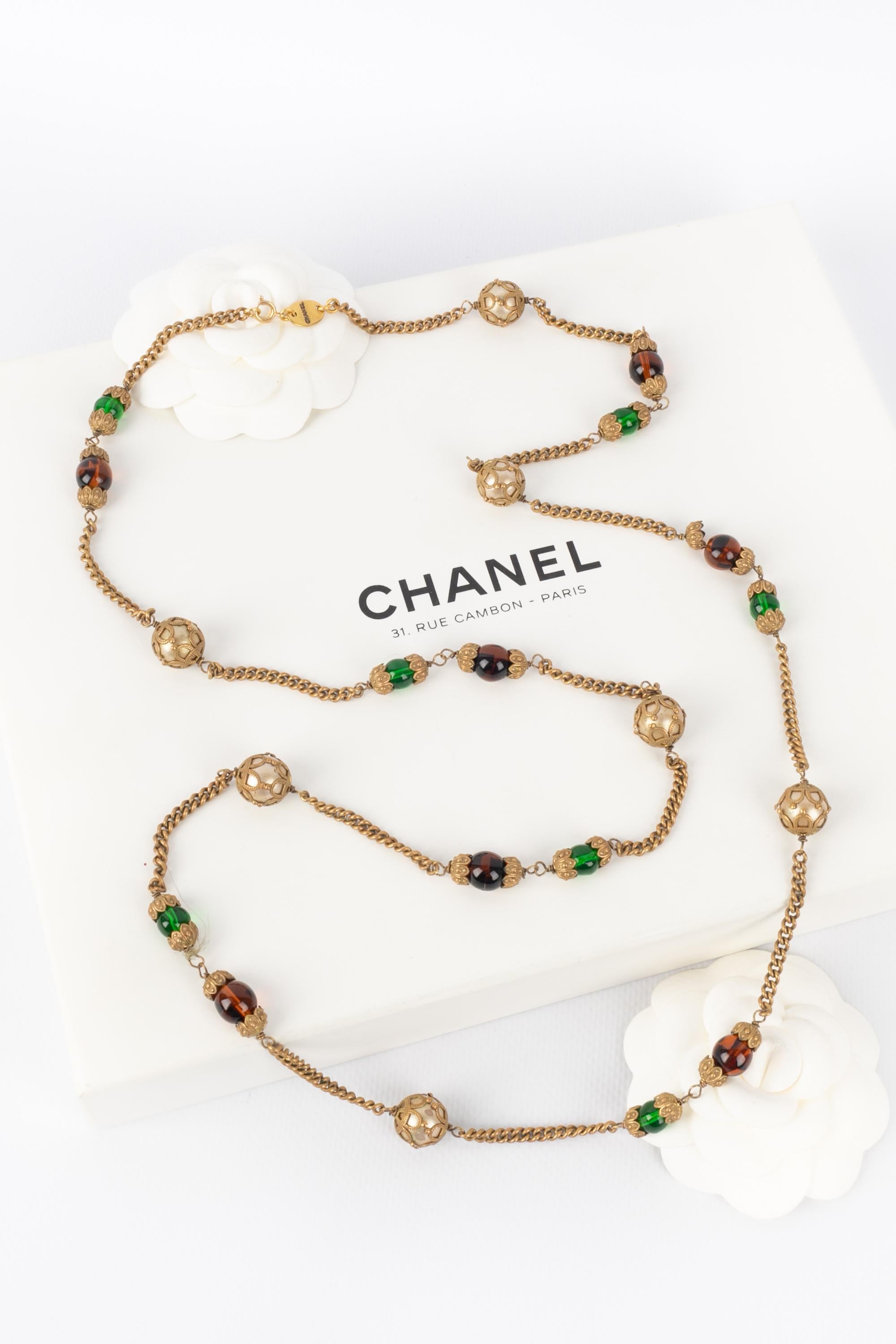 Chanel sautoir / necklace For Sale 1