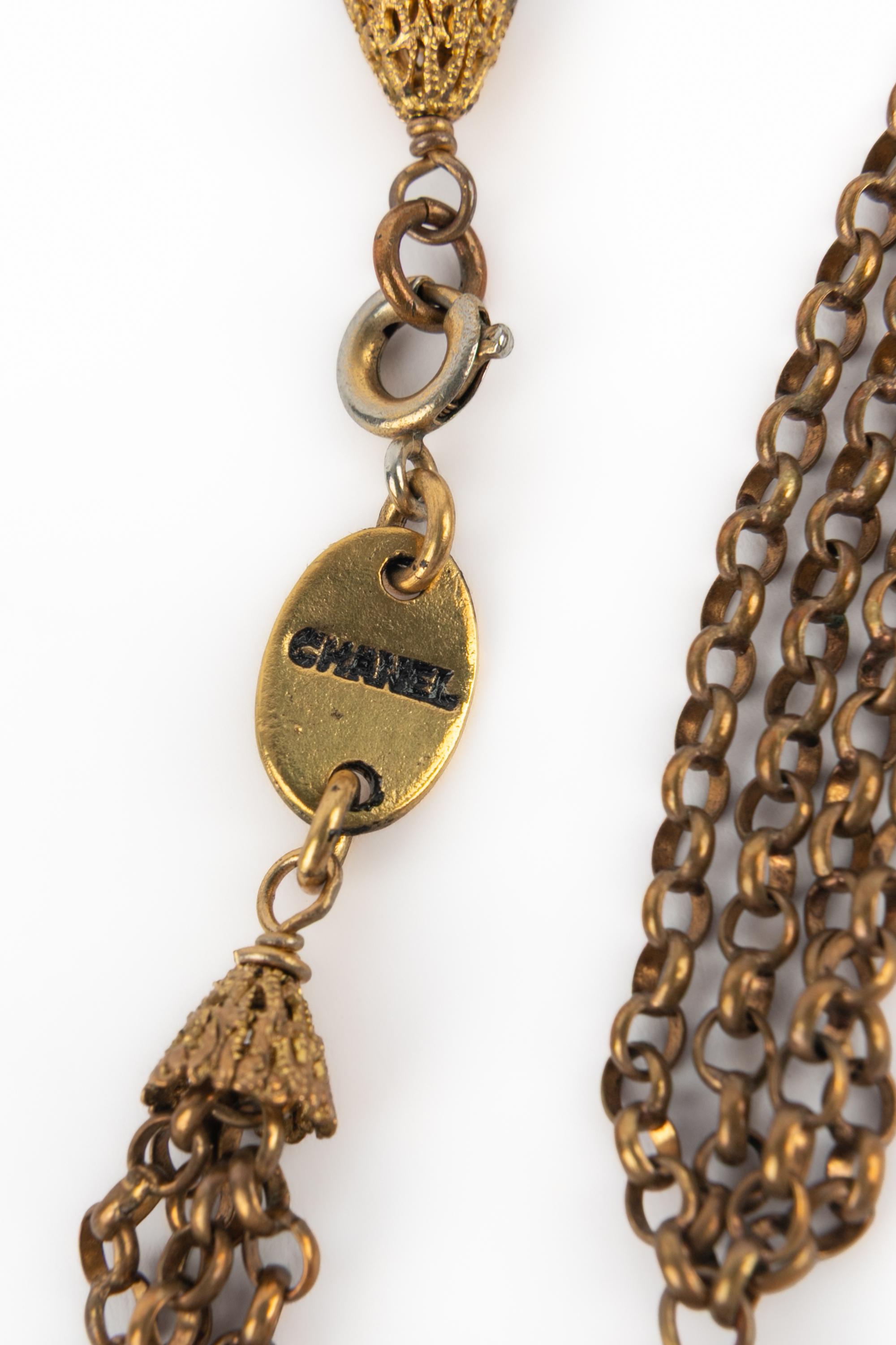 Chanel sautoir necklace For Sale 3