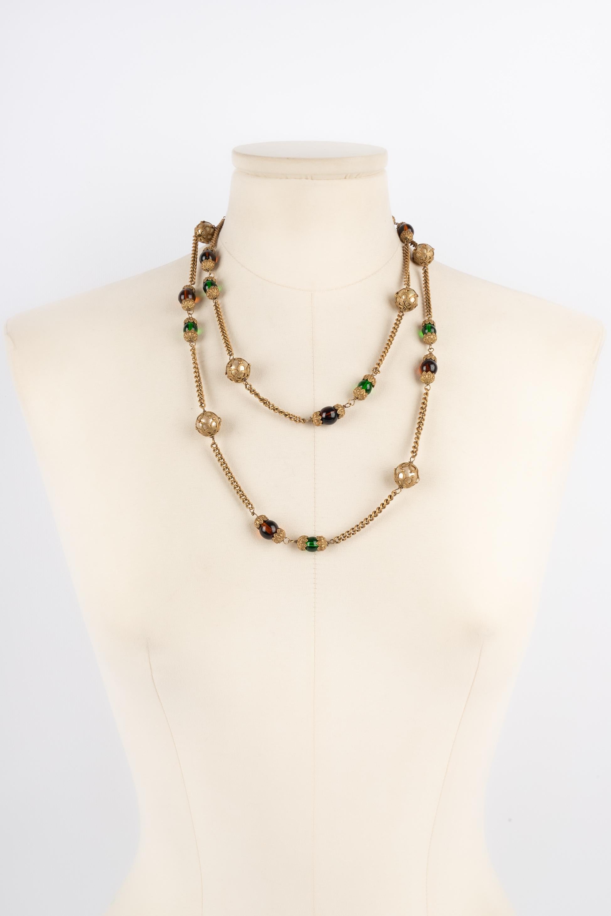 Chanel sautoir / necklace For Sale 5