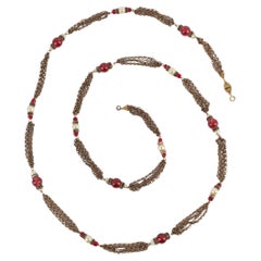 Chanel sautoir necklace