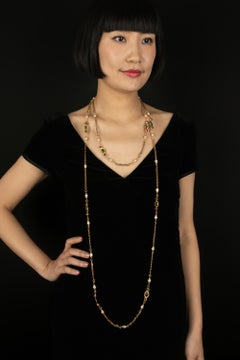 Chanel sautoir necklace Haute Couture