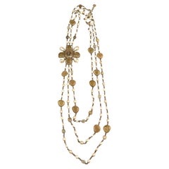 Collier sautoir de perles Chanel