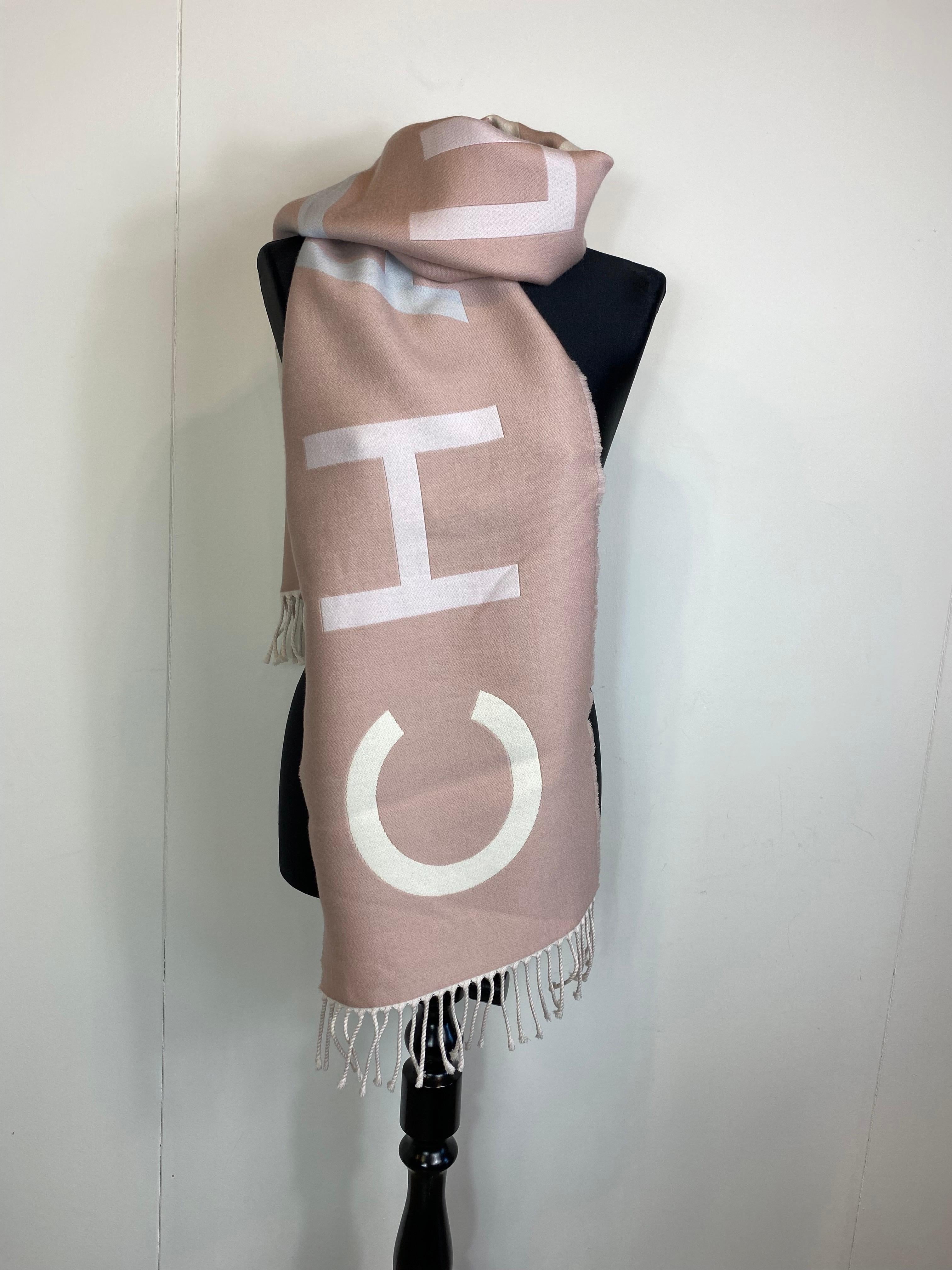 Brown Chanel scarf