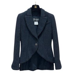 Chaqueta de tweed esculpido Chanel - Talla 36