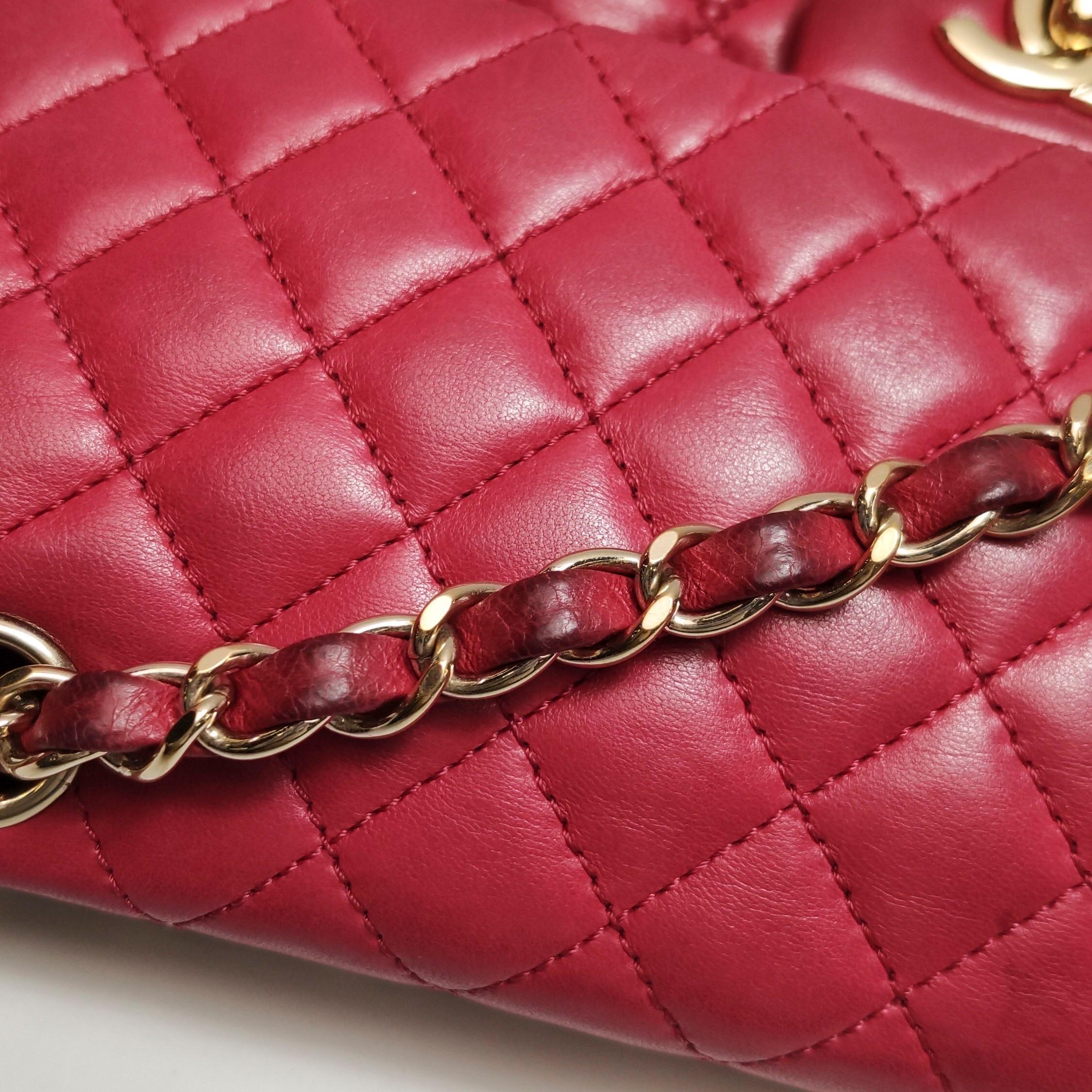 Chanel Seasonal Flap Medium Pink Lambskin Leather Valentine's Heart Charms 4