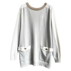 Chanel Seoul CC Buttons Belted Cashmere Jumper