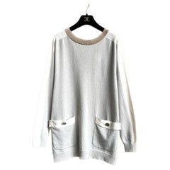 Chanel Seoul CC Buttons Belted Cashmere Jumper