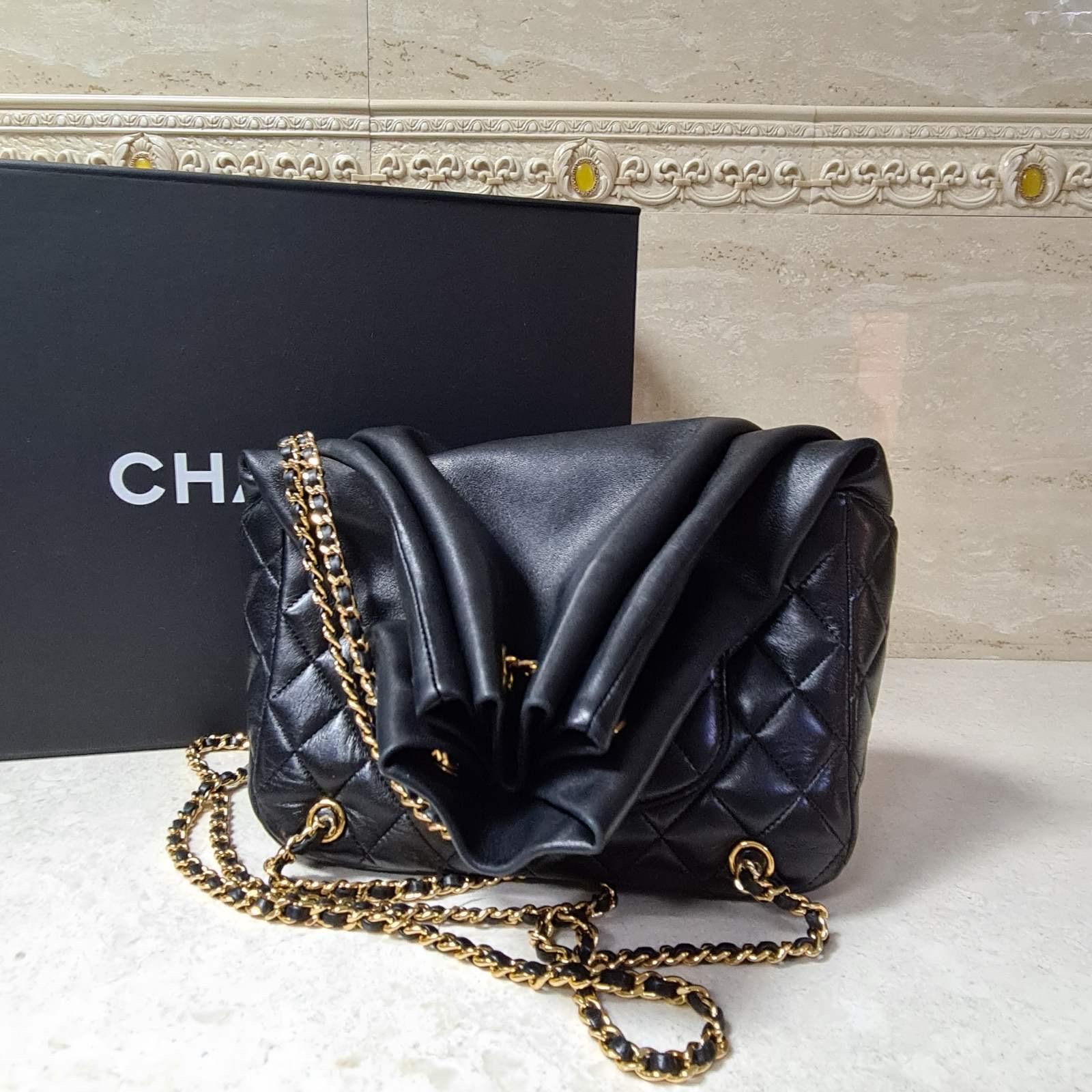 Chanel Seoul Lamb Black Backpack 1