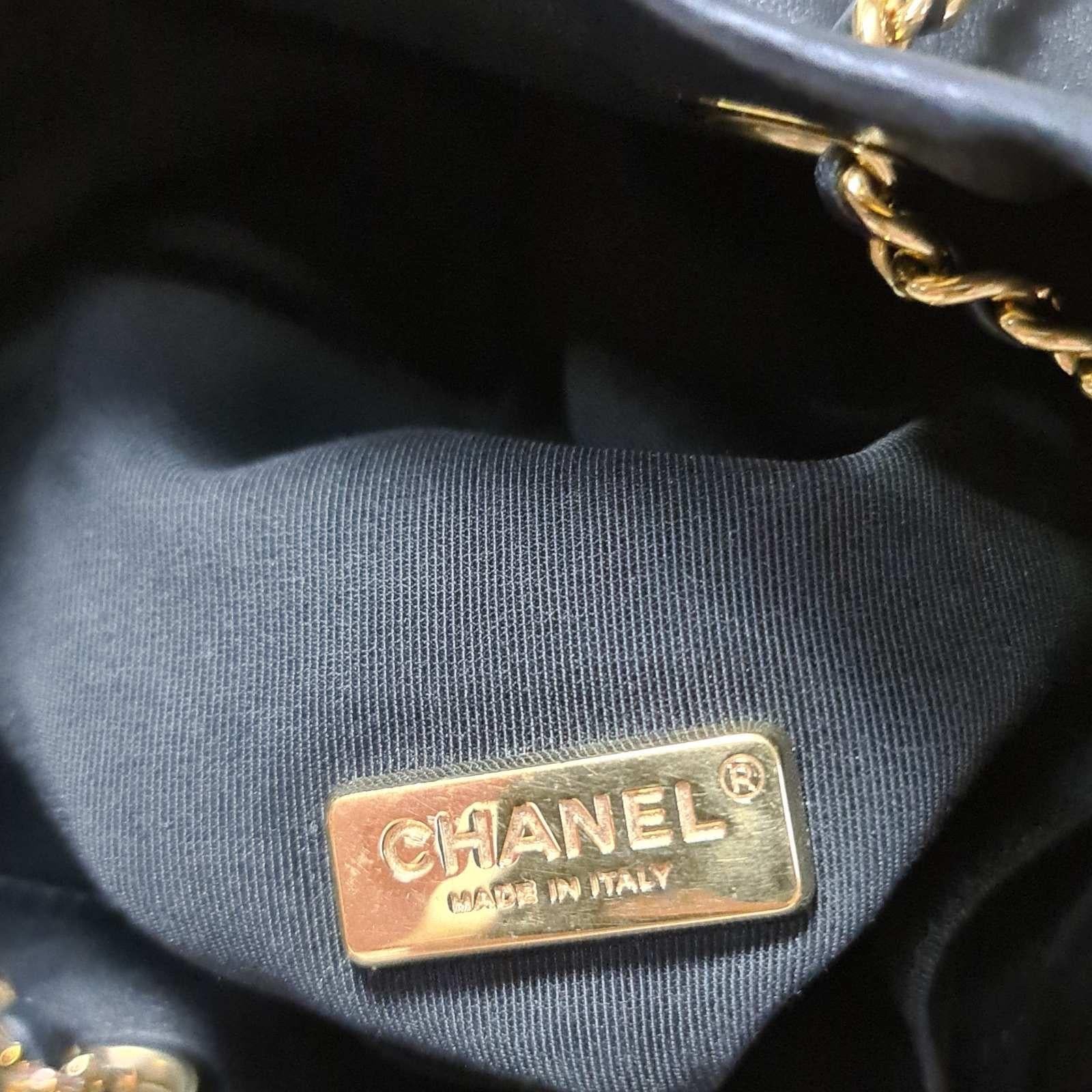 Chanel Seoul Lamb Black Backpack 4