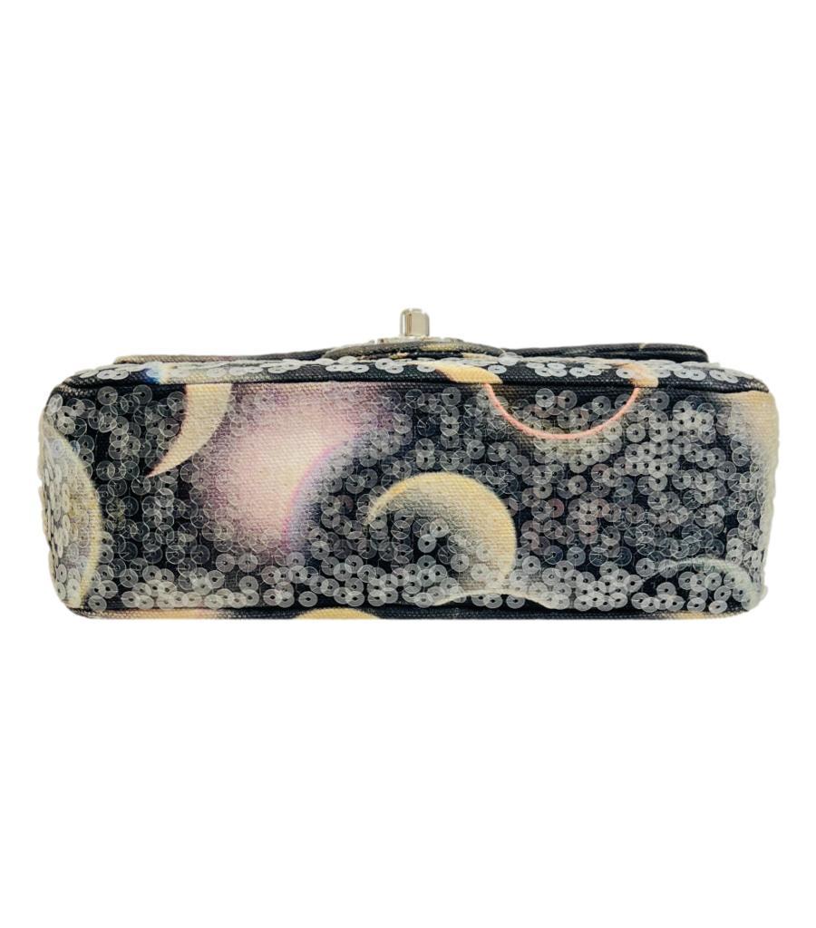 Women's Chanel Sequin Moon Mini Flap Bag