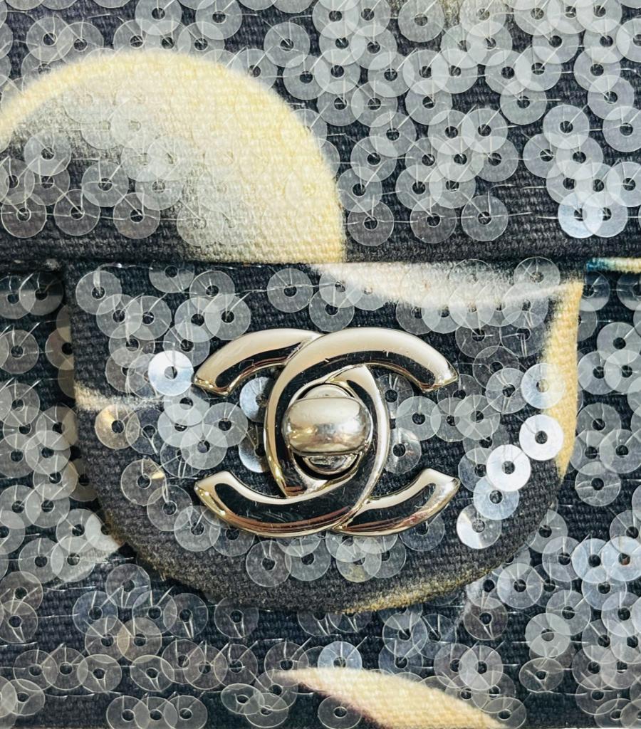 Chanel Sequin Moon Mini Flap Bag 2