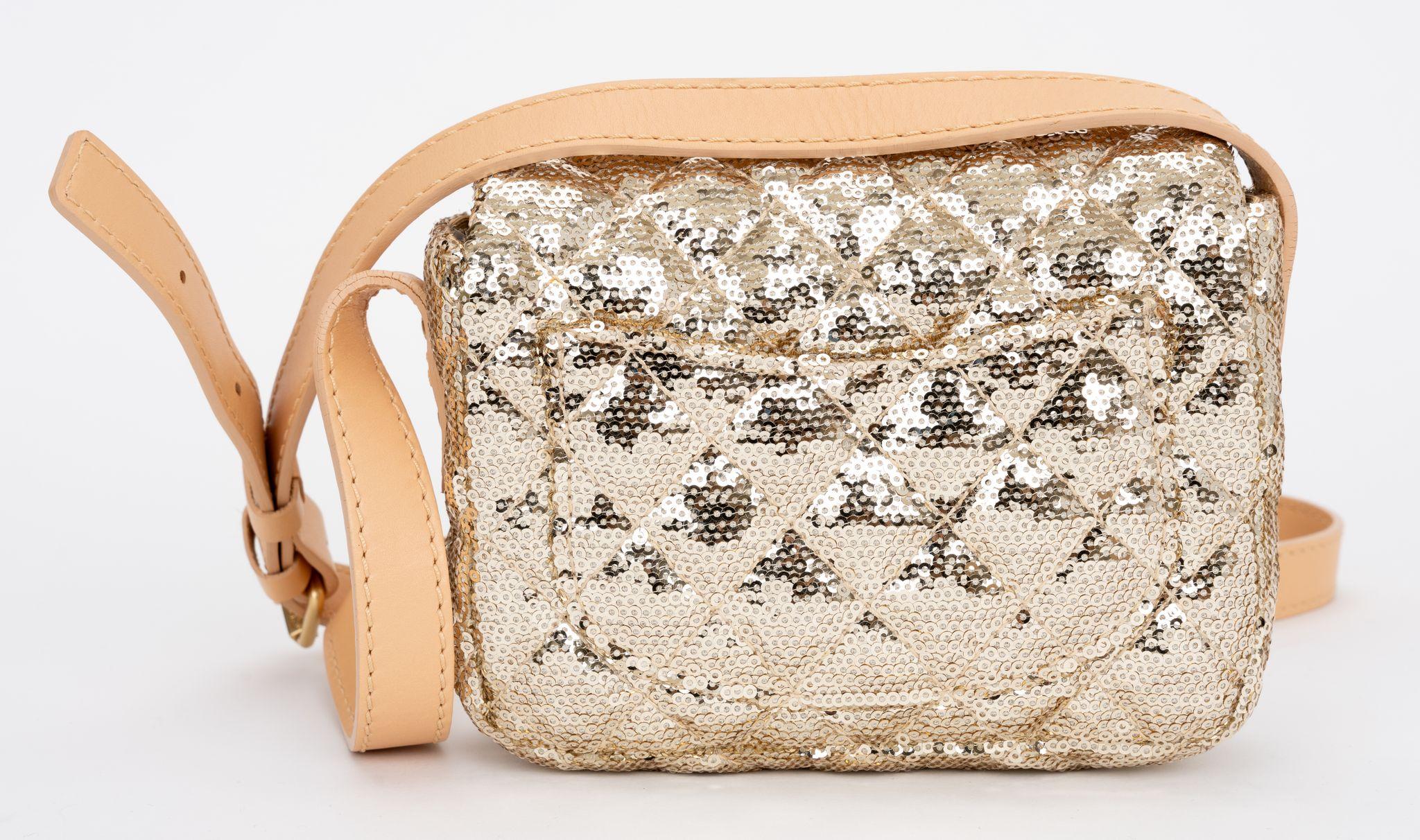 Chanel Sequin Reissue Mini Flap Bag In New Condition For Sale In West Hollywood, CA
