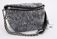 Chanel Sequin Waist Bag Fanny Pack