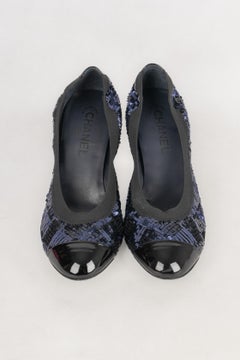 Chanel sequined pumps