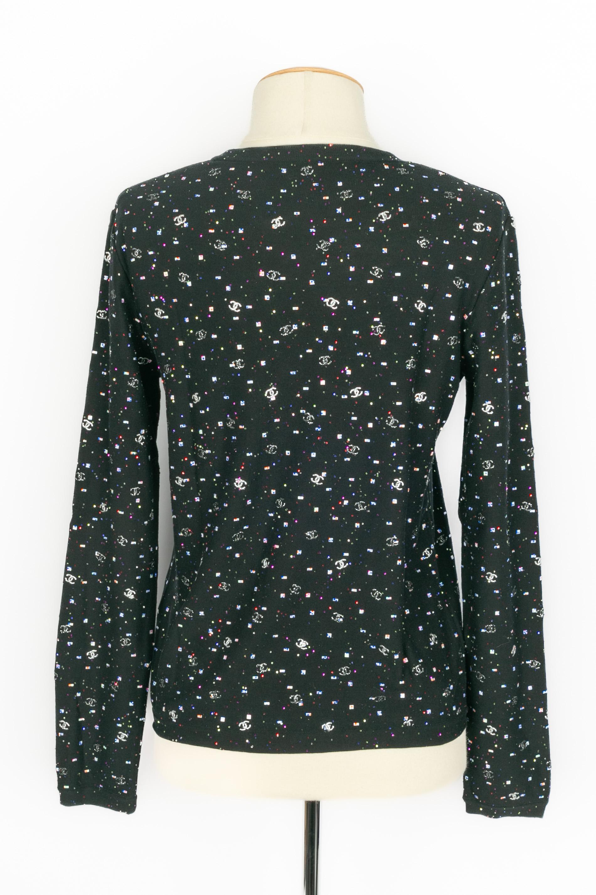 Women's Chanel sequined top For Sale