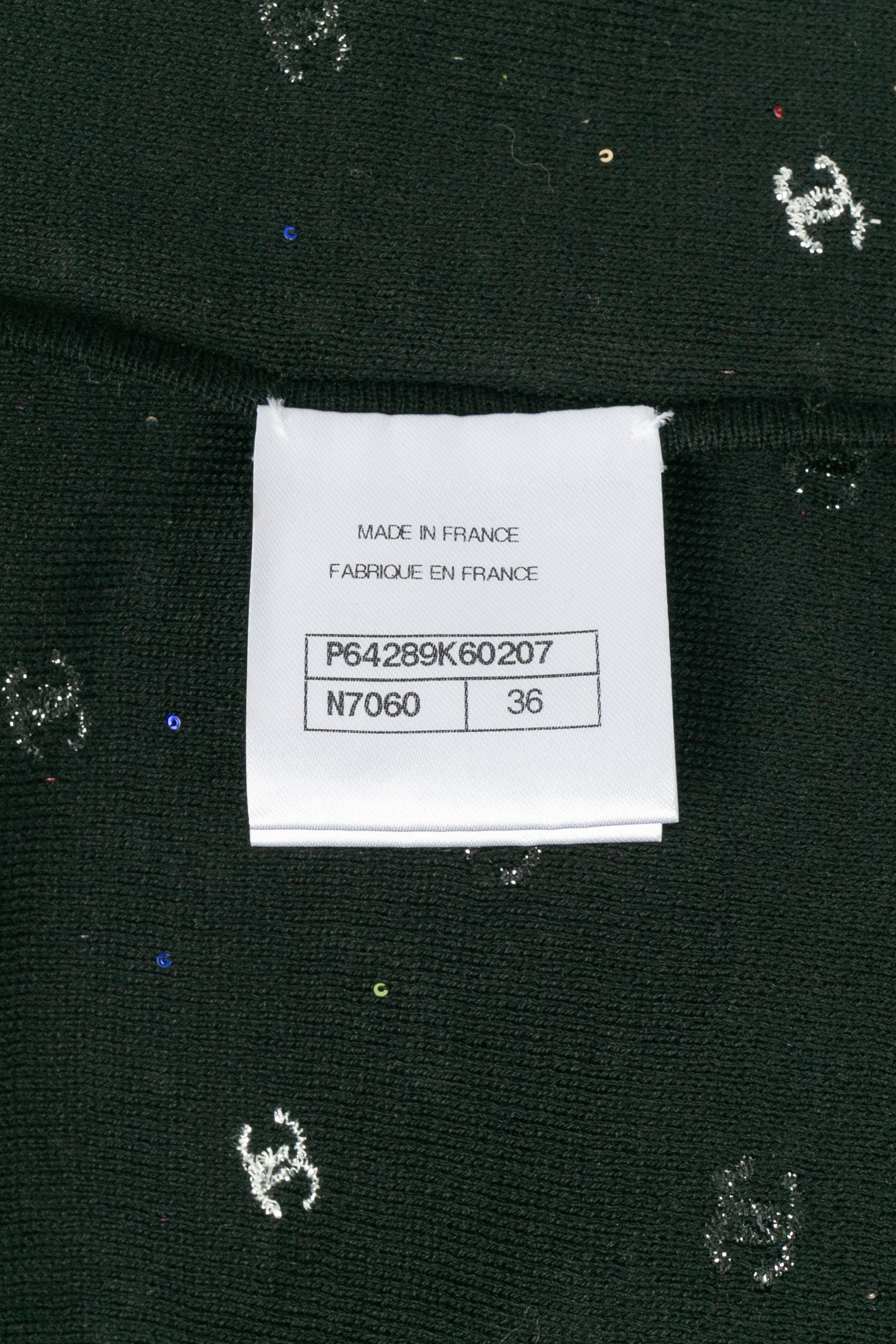 Chanel sequined top For Sale 4