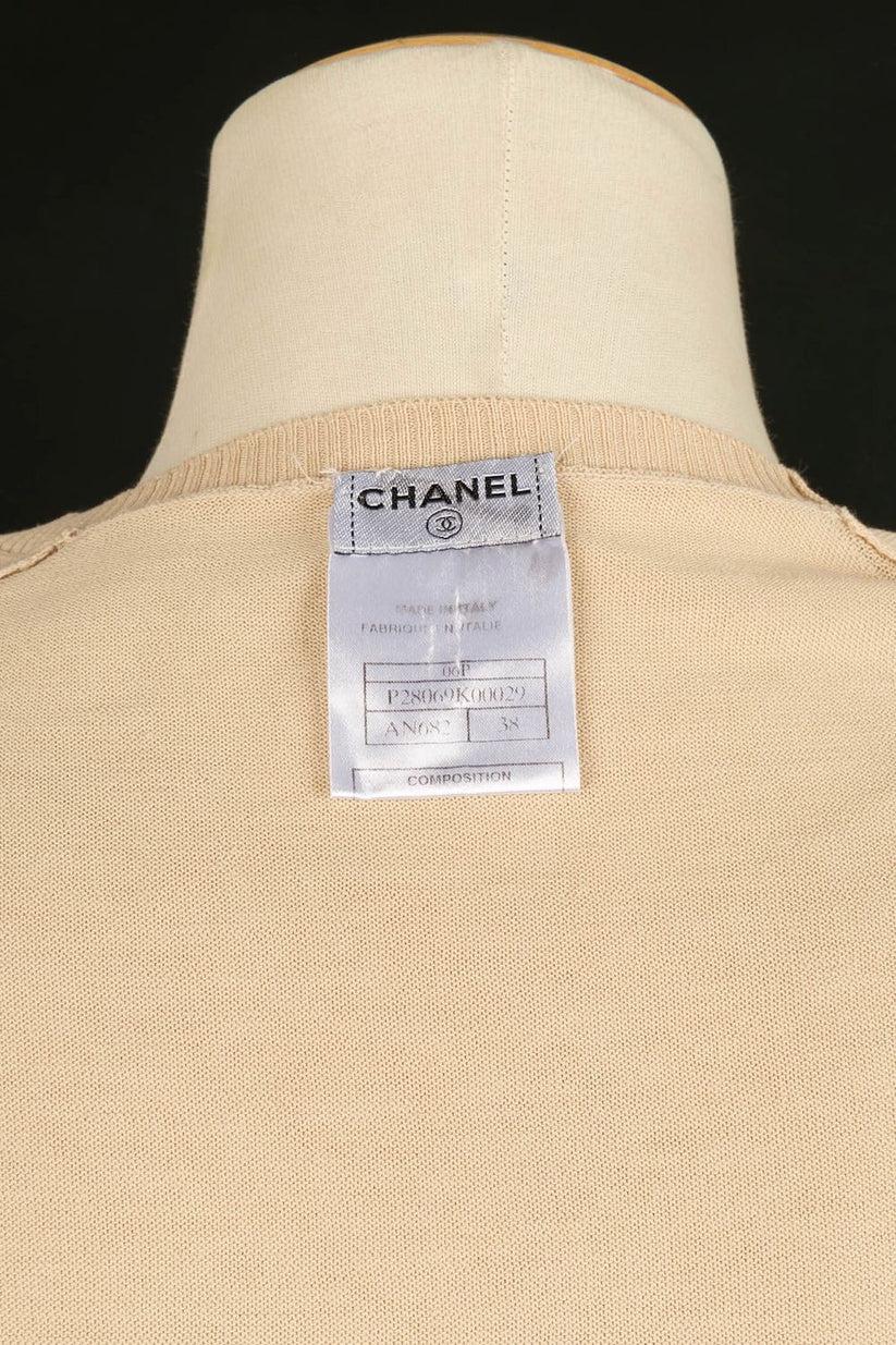 Chanel - Haut en laine à paillettes, printemps 2006 en vente 2