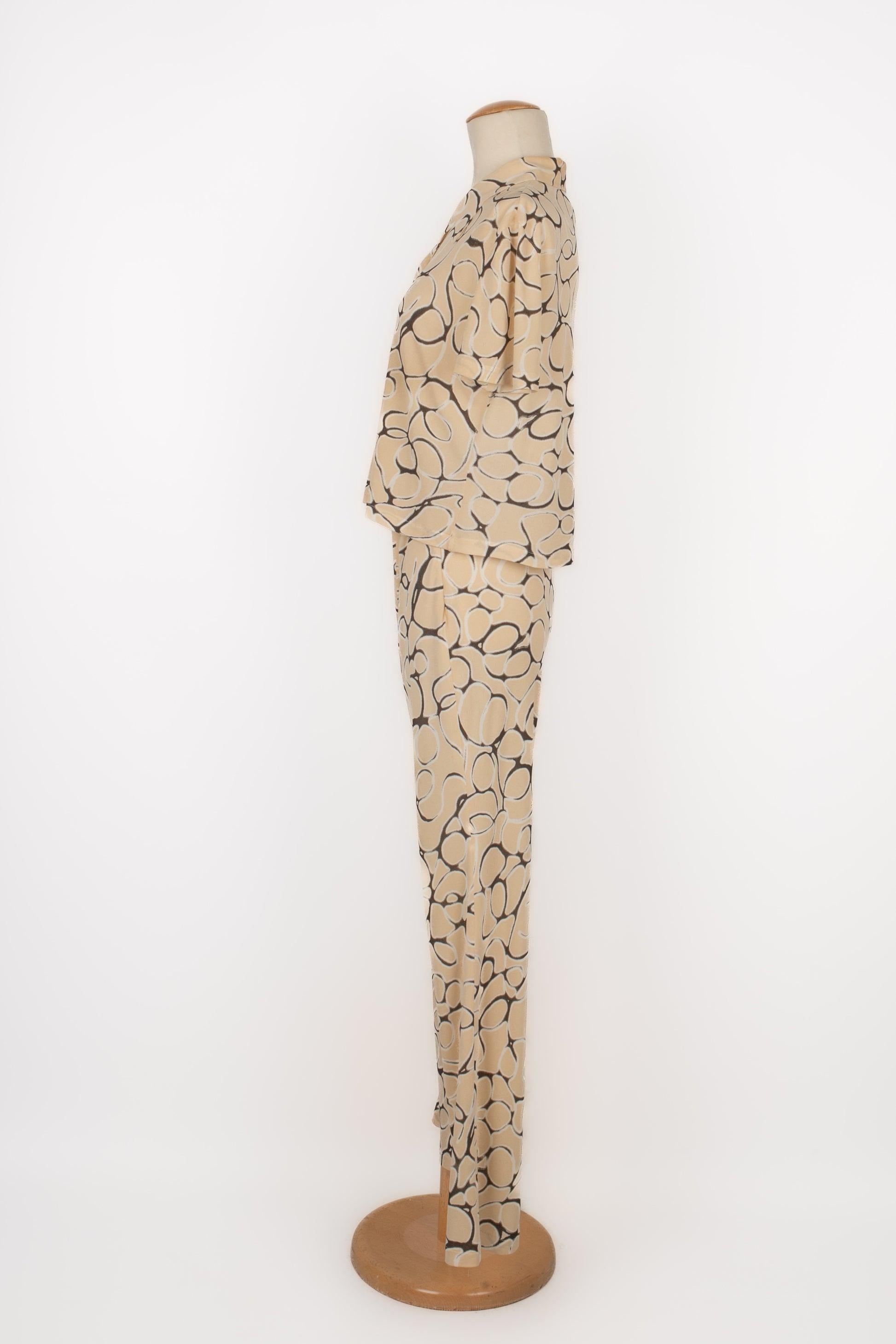 Chanel Set of Blouse and Trousers, 1998 In Good Condition In SAINT-OUEN-SUR-SEINE, FR