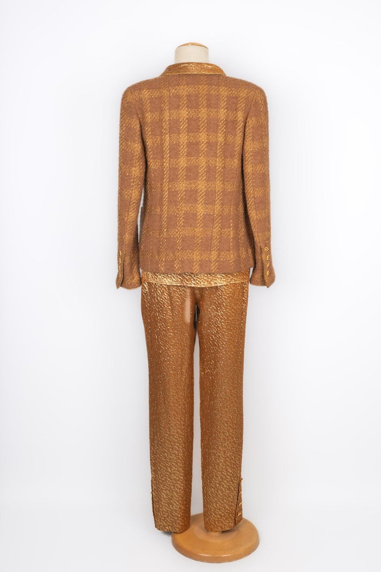 Chanel Set of Jacket, Trousers and Top, 1996 For Sale at 1stDibs