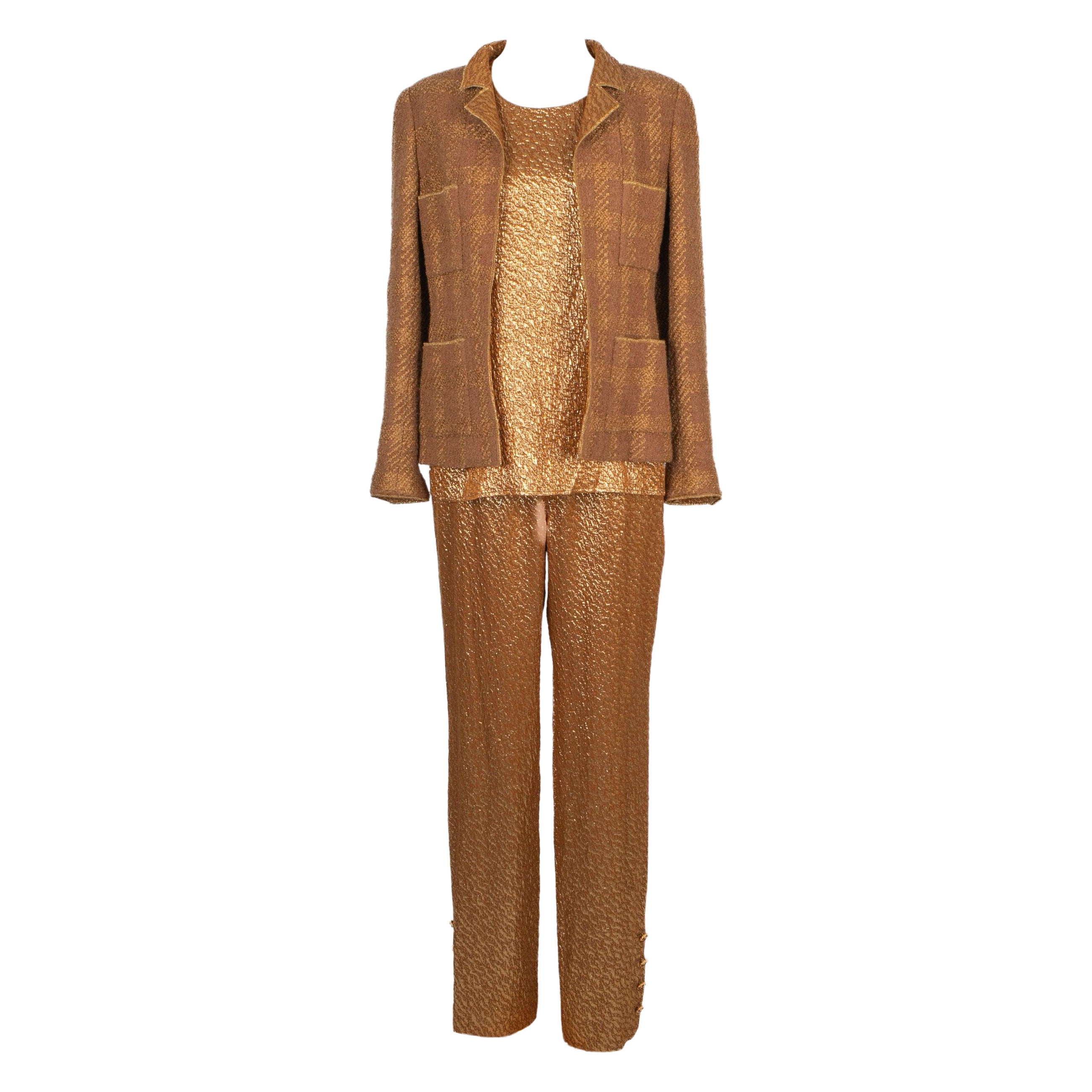 Ensemble veste, pantalon et haut Chanel, 1996