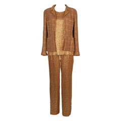 Ensemble veste, pantalon et haut Chanel, 1996