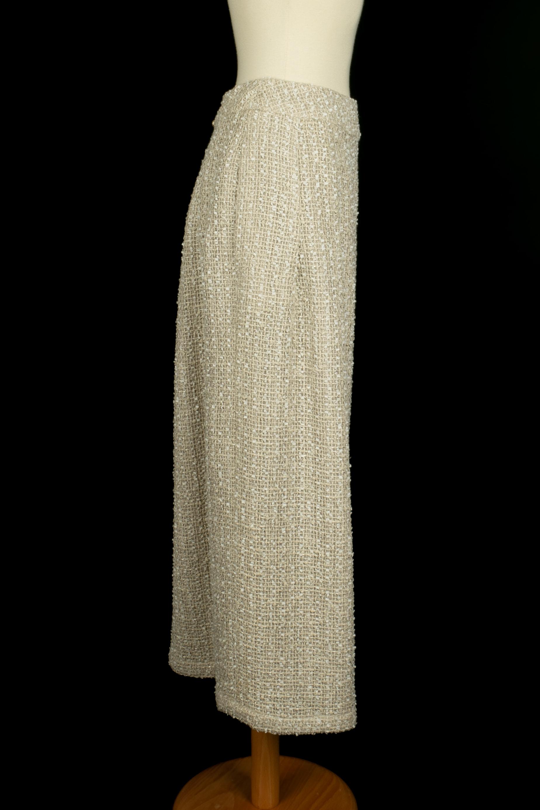 Beige Set Chanel Estate 1999 in vendita