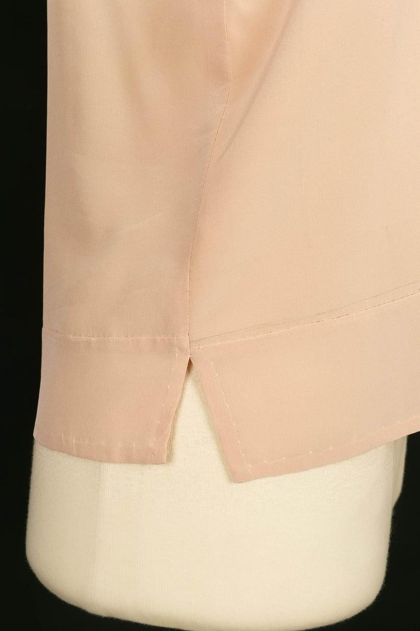 Chanel Set Top, Skirt and Pale Pink Silk Vest 8