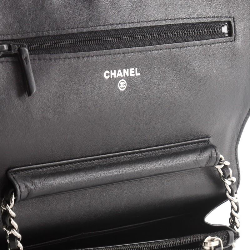 Chanel Sevruga Wallet on Chain Caviar 2