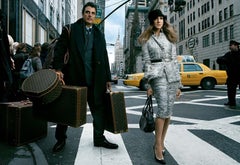 Chanel „Sex and the City“ – Kultige Tweedjacke mit grauer Schleife, Größe 40 FR