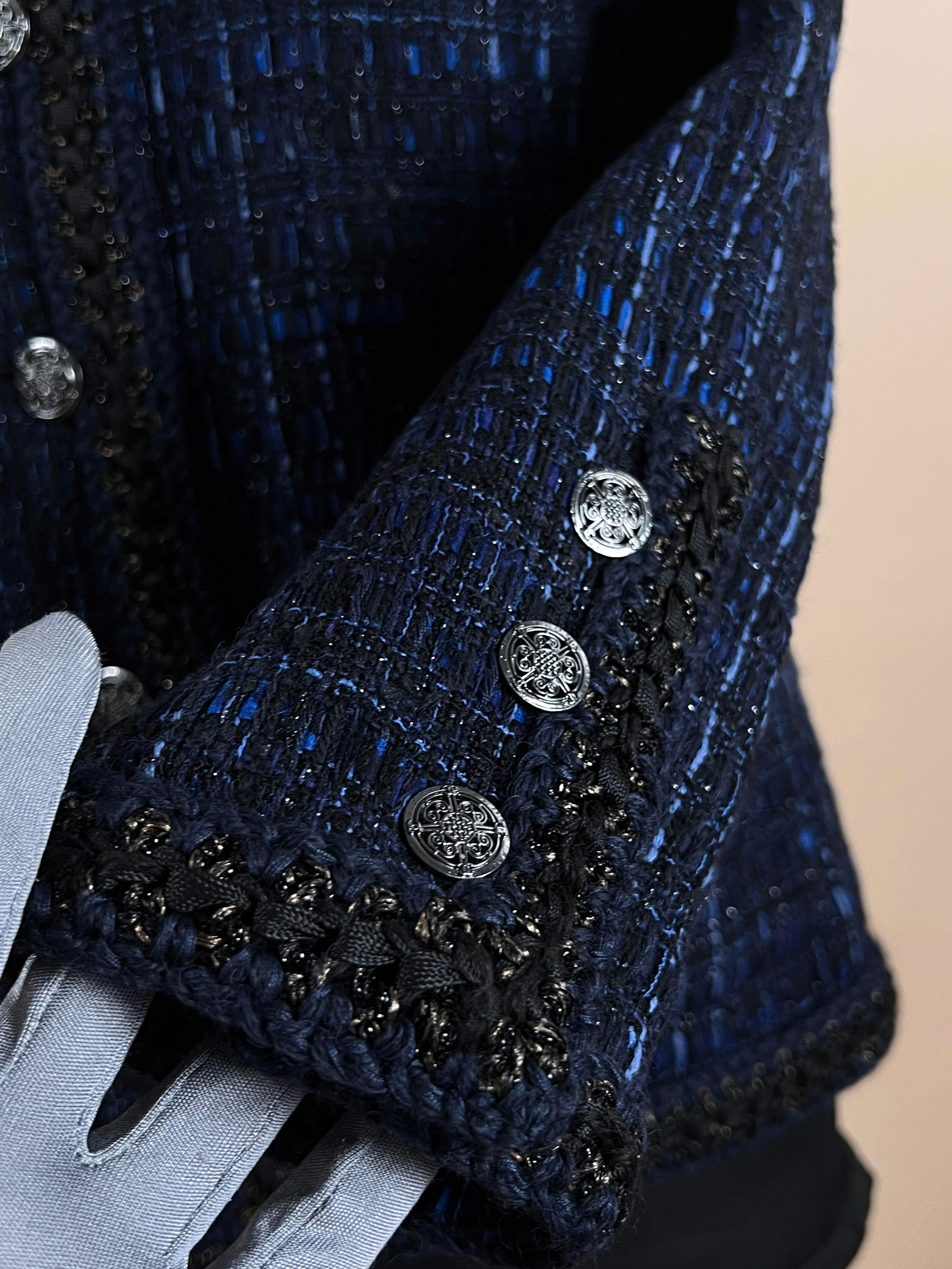Chanel Shanghai Collection Ribbon Tweed Jacket, 2010 2