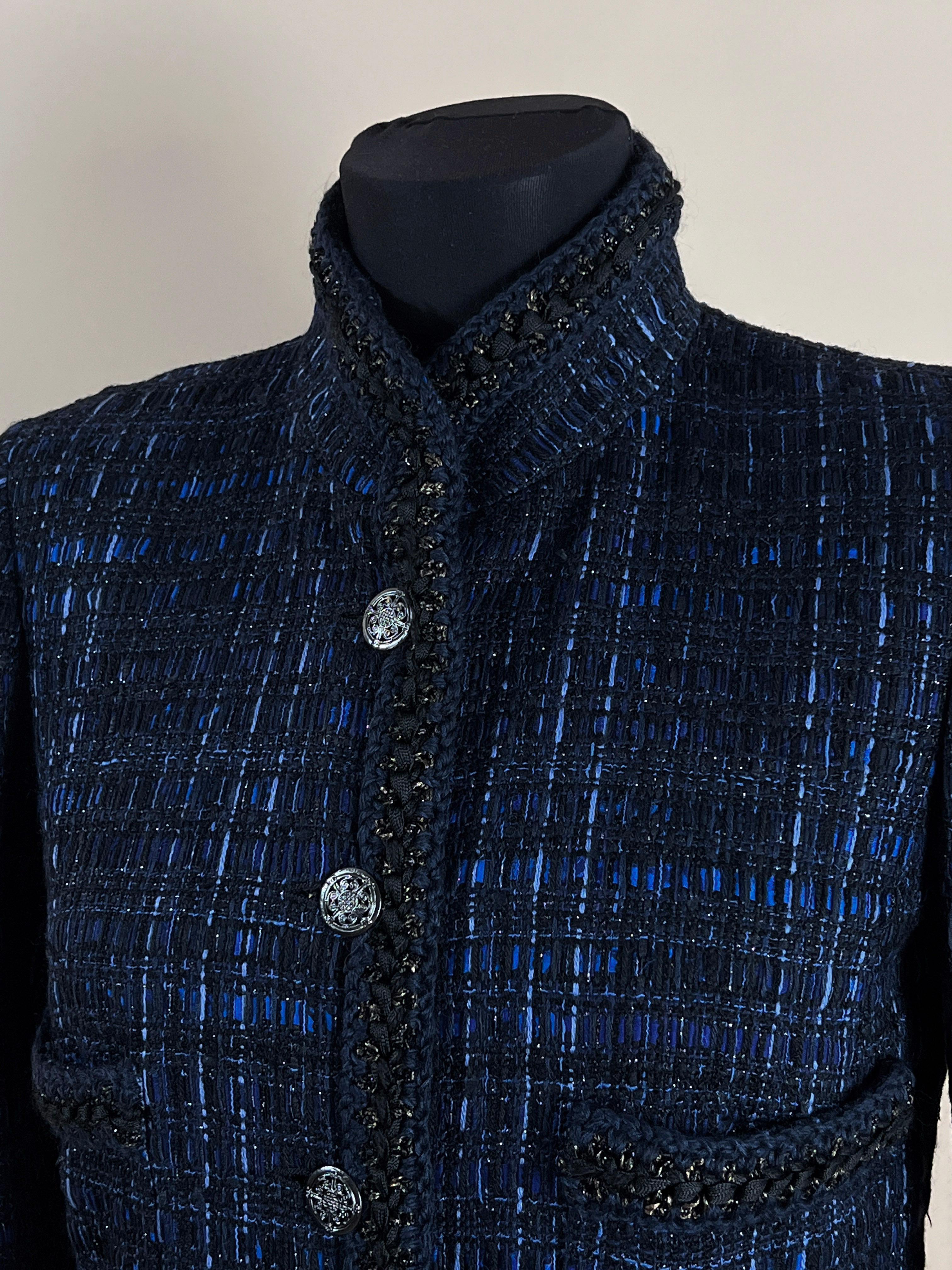 Chanel Shanghai Collection Ribbon Tweed Jacket, 2010 3