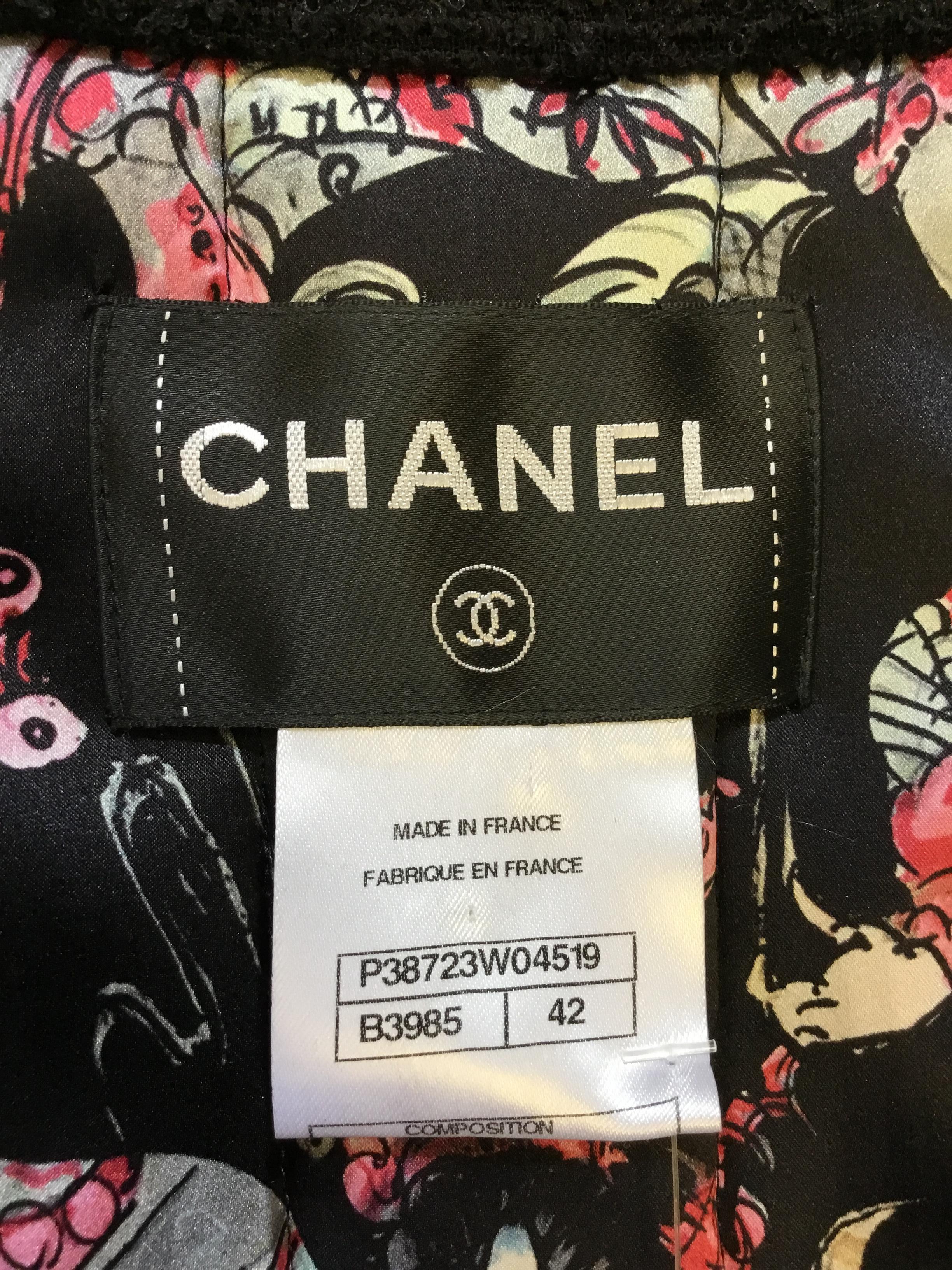 Chanel 'Shanghai' Wool Coat For Sale 5
