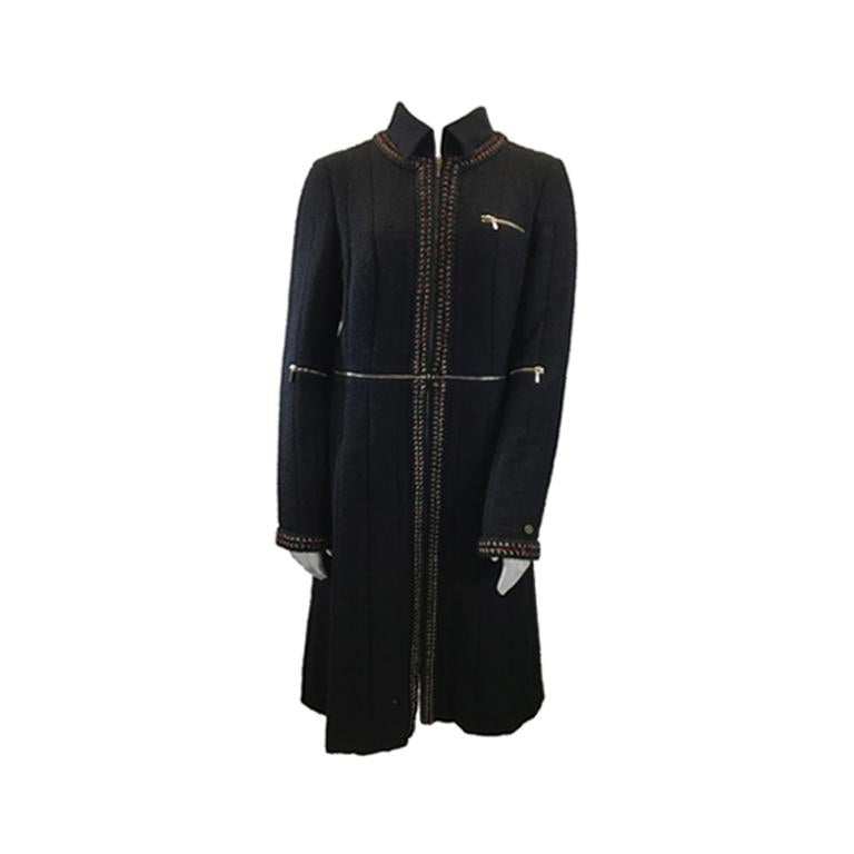 Chanel 'Shanghai' Wool Coat For Sale