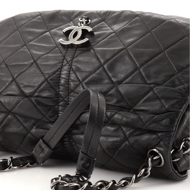 Chanel Sharpei Klappentasche Gestepptes Lammfell 3