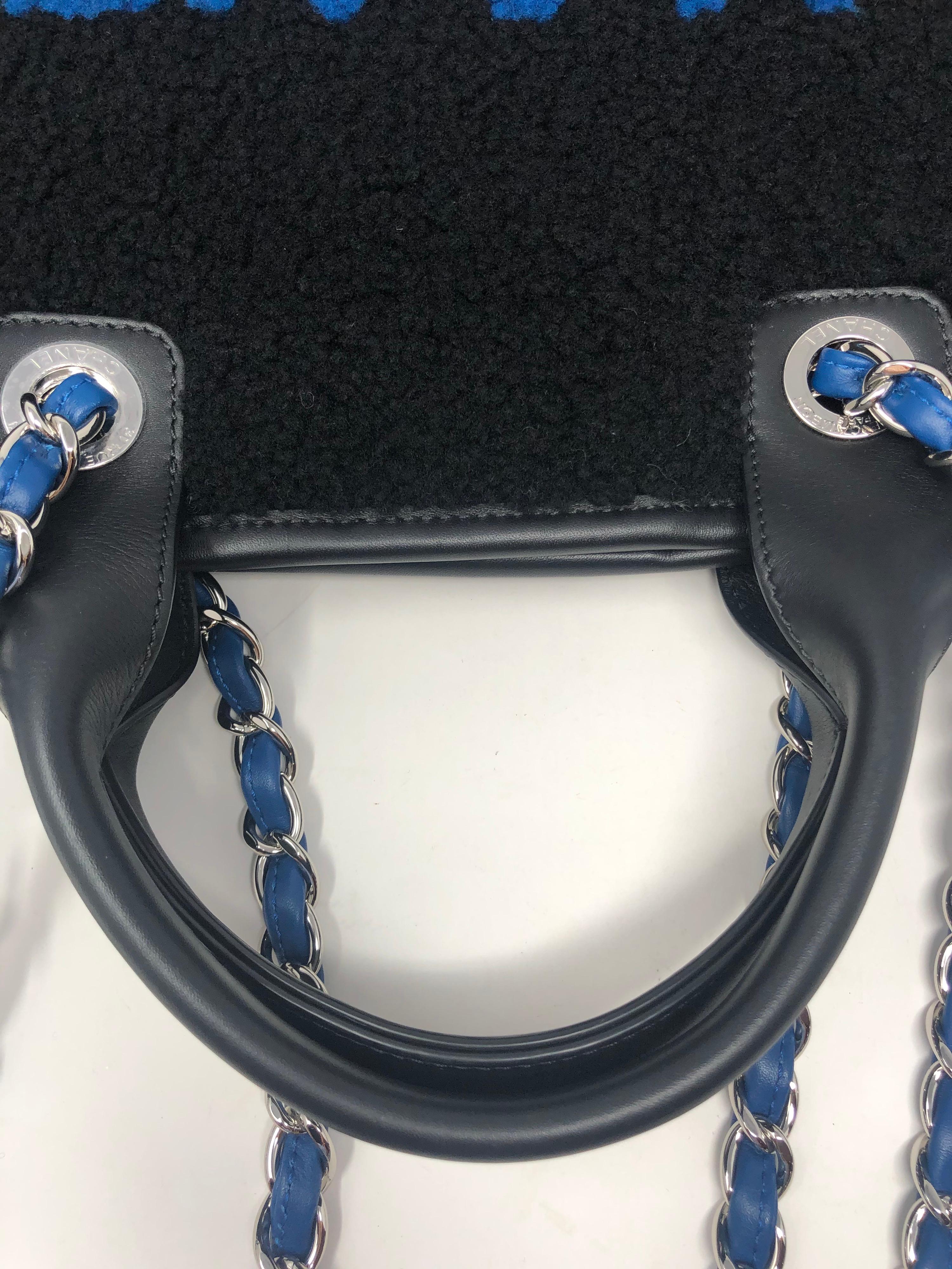 Chanel Shearling Deauville X Large Tote Bag 2
