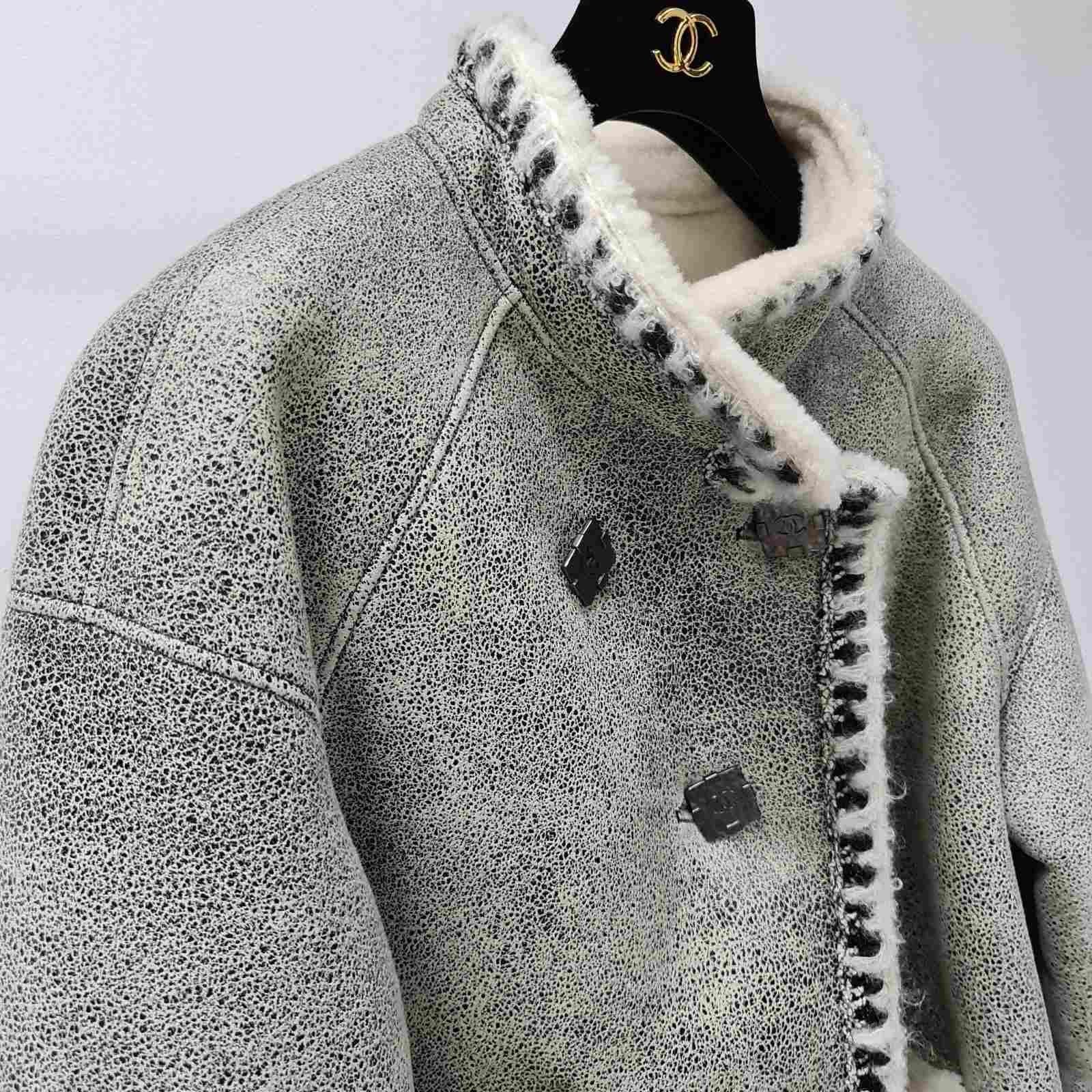 chanel shearling jacket
