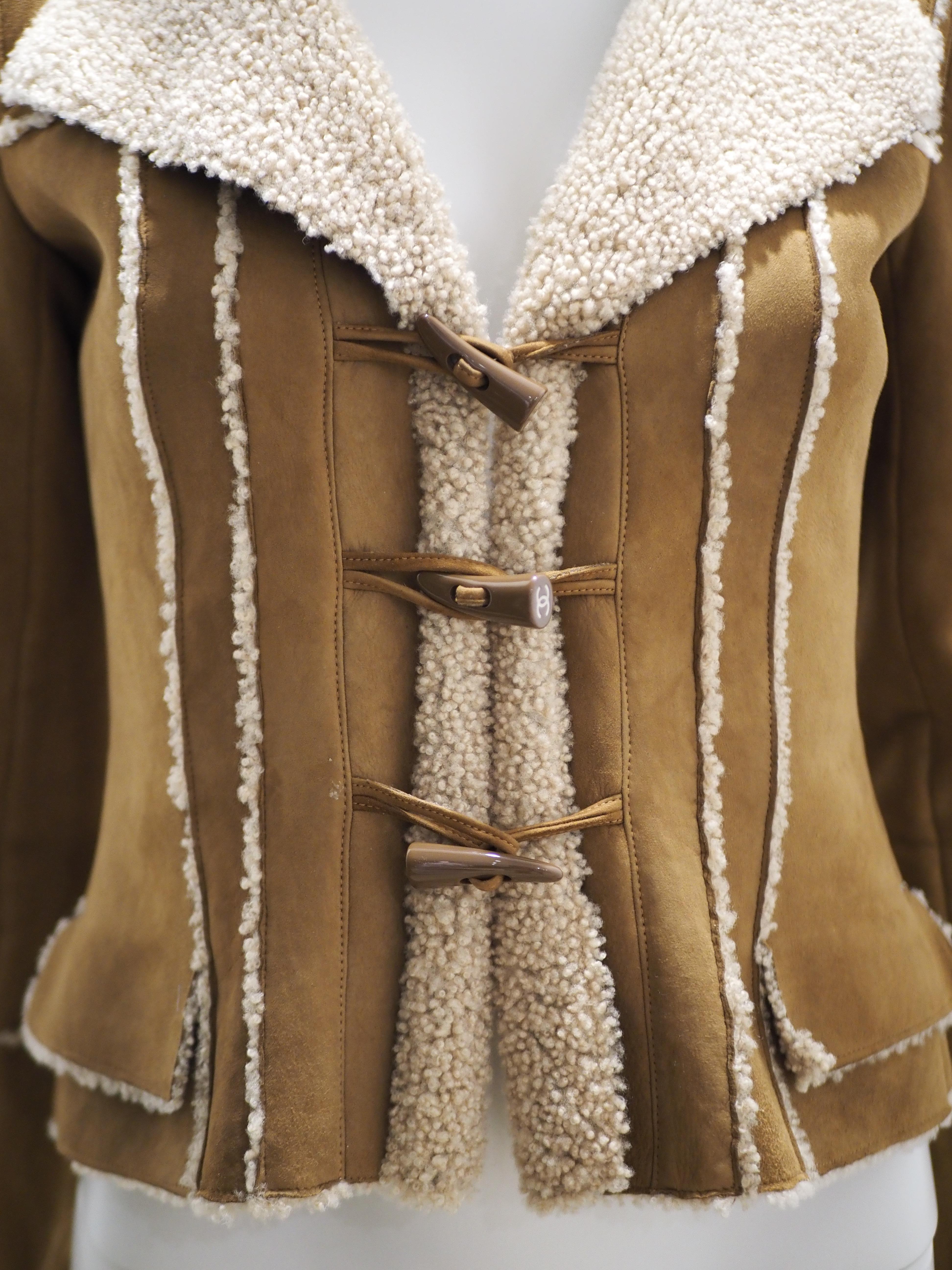 Chanel sheepskin jacket 6