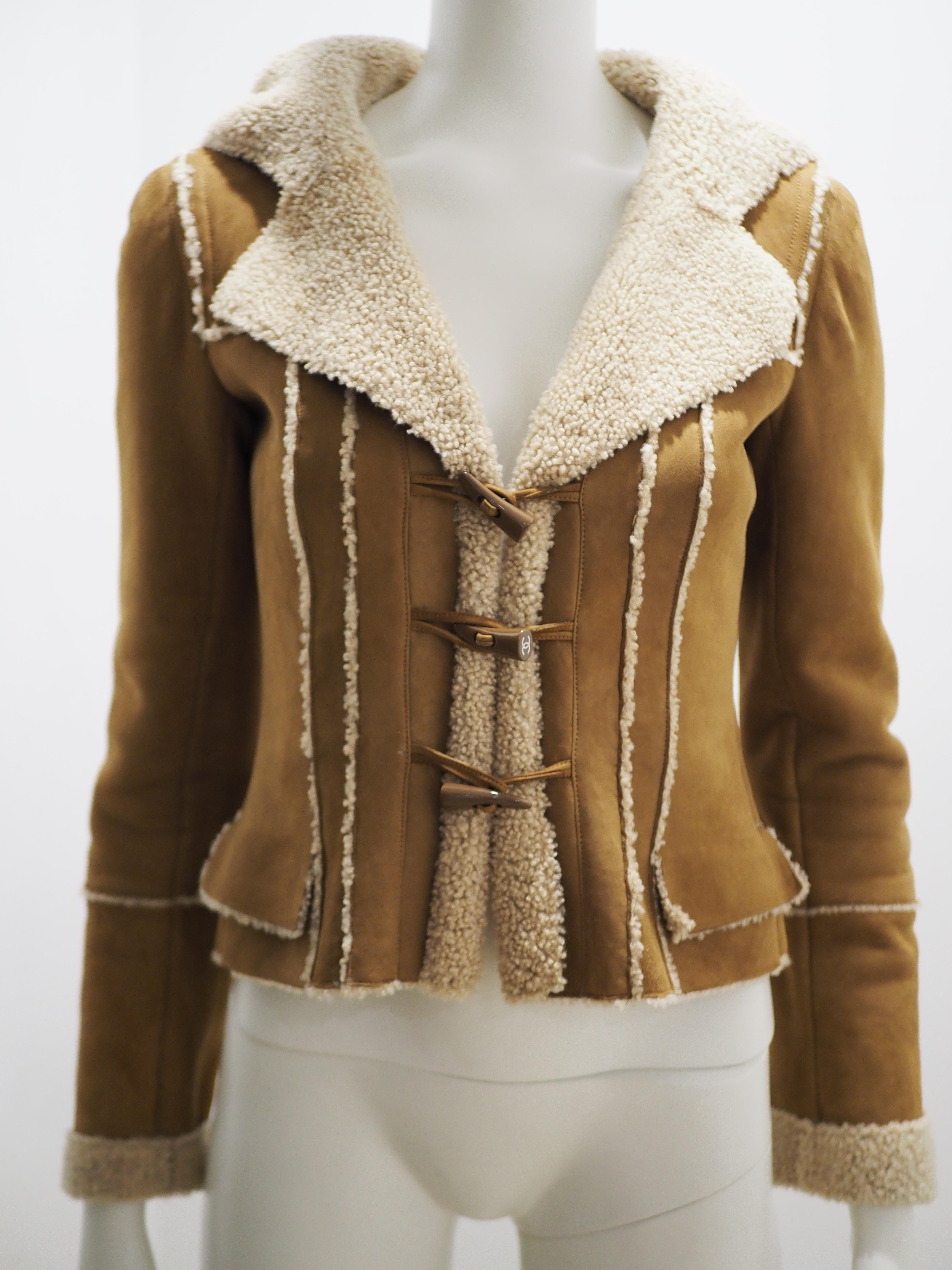 Chanel sheepskin jacket 7