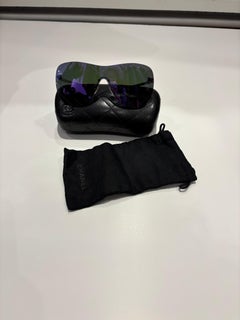 Chanel Shield Runway Sunglasses 71158 with Dust Bag and Case